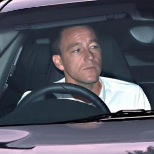 Terry leaves Wembley as verdict looms