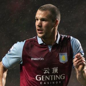 Aston Villa Manager Paul Lambert boosted by Ron Vlaar return