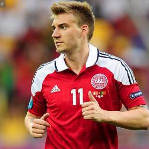 Bendtner banned and fined