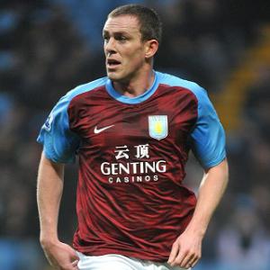 Aston Villa defender Richard Dunne out until the New Year