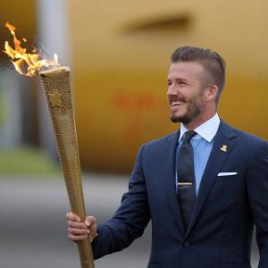 Beckham dismisses torch lighting talk