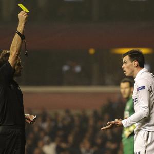 AVB 'happy' to see Gareth Bale booked against Inter