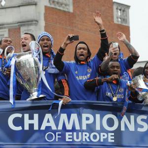 Chelsea stars saluted at victory parade