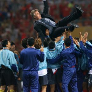 Hiddink to lead S. Korea at World Cup anniversary