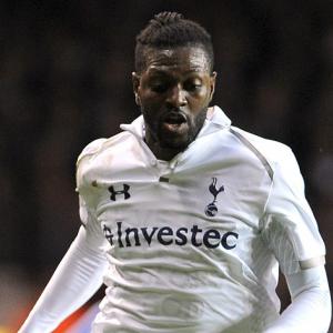William Edjenguele enjoyed the experience against Spurs and Adebayor