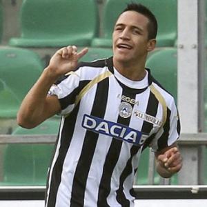 Manchester City check out Udinese stars Alexis Sanchez and Cristian Zapata