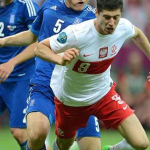 Lewandowski dodges United questions