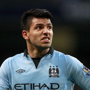 Manchester City star Sergio Aguero at least a week away