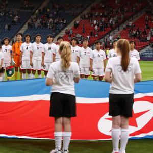 Apology after North Korea flag mix-up
