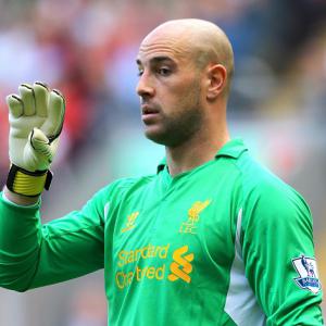 Reina happy at Liverpool despite Barcelona links