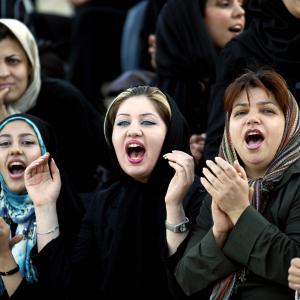 Women banned from Euro 2012 TV events: police