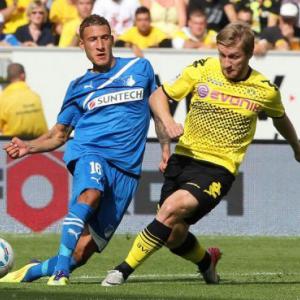 German league champs Dortmund crash at Hoffenheim