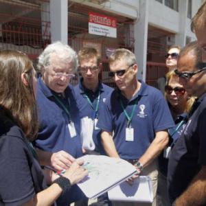 FIFA team visits Brazil's Porto Alegre stadium