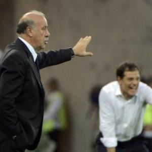 Del Bosque admits Spain not at best against Croats