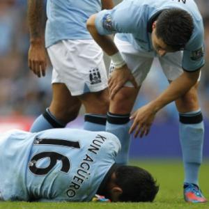 City face nervous wait over Aguero injury