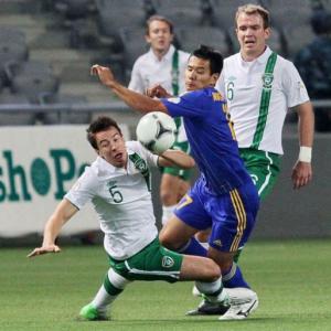 Late double gives Ireland victory over Kazakhstan