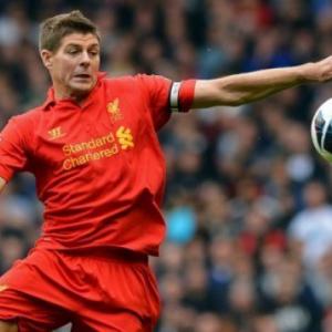 Liverpool's Gerrard apologises for Everton jibes