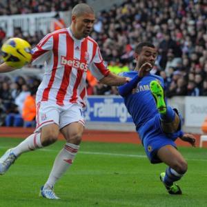 Walters scores two own goals to put Chelsea third