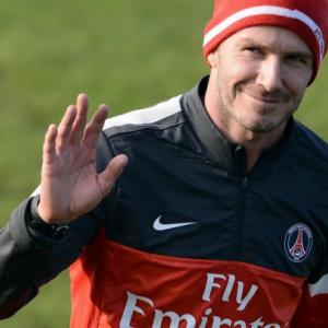 Beckham very excited at prospect of PSG debut