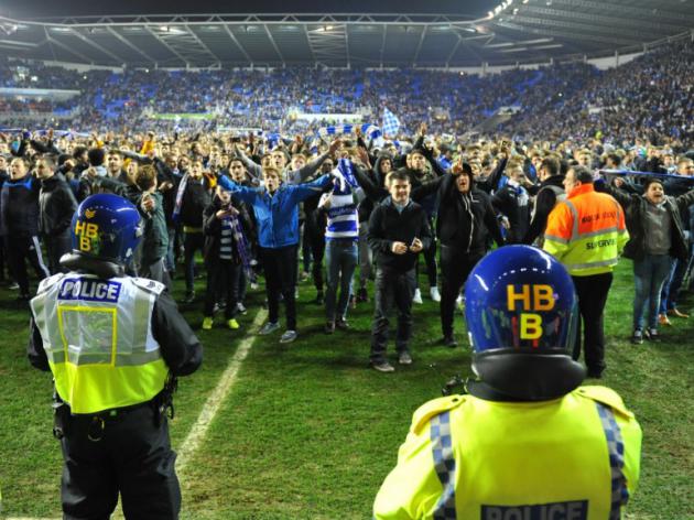 Of course there was a pitch invasion at Reading v Bradford