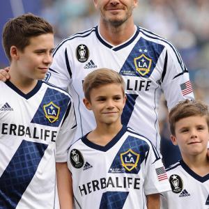 Beckham son trains at QPR