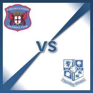 Tranmere Rovers away at Carlisle United - Follow LIVE text commentary