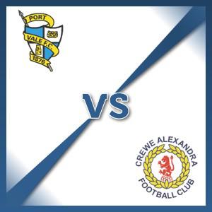 Port Vale V Crewe Alexandra - Follow LIVE text commentary