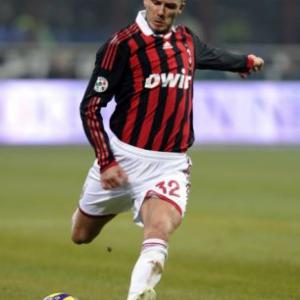 David Beckham not certain to line up against Manchester United