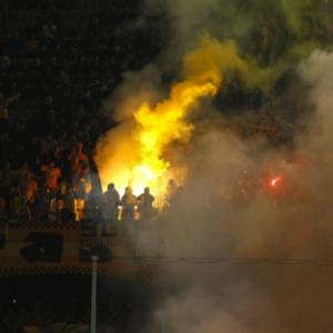 Dresden face German cup ban after rioting