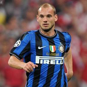 Sneijder happy with Inter