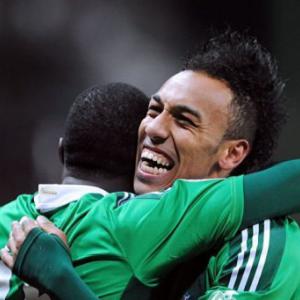 Aubameyang treble maintains St Etienne hot streak