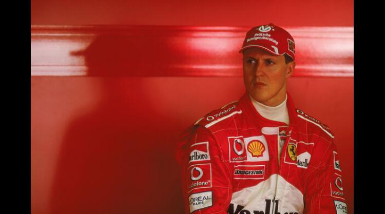 How did Michael Schumacher suffer his life-threatening injury?